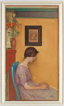 Carl Larsson, "Kersti 19 år".
