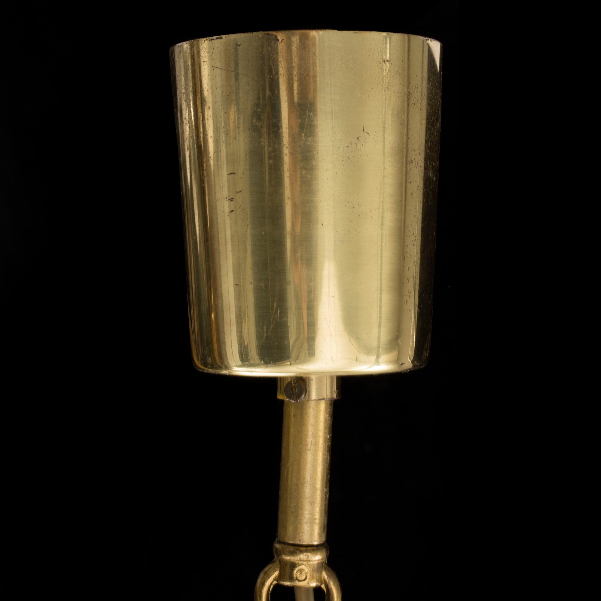 an italian brass ceiling light, possibly Gaetano Sciolaro, from the 1970's.