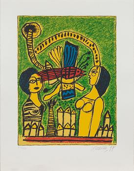 BEVERLOO CORNEILLE, färgserigrafi, signerad och numrerad 199/250.