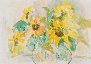 Anitra Lucander, Flowers in a Vase.