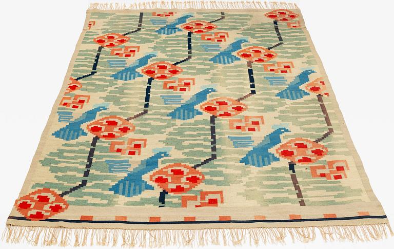 A drape, flat weave, ca 275 x 154 cm, probably Norway, 1920s-1930s.