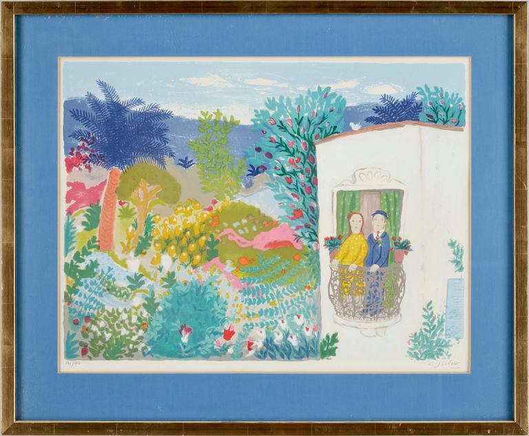 LENNART JIRLOW, färglitografi, sign o numr 191/310.