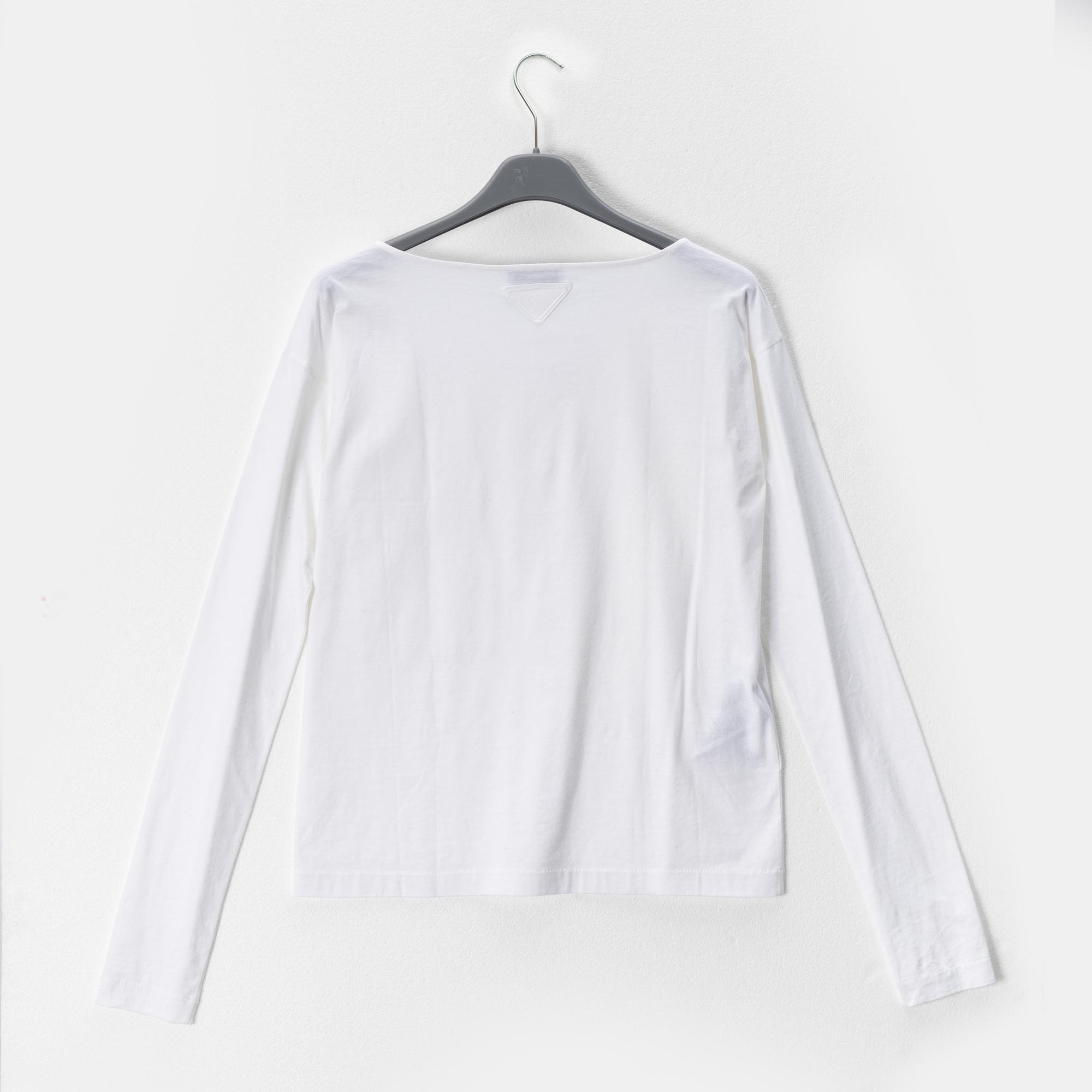 Prada, two cotton tops, size XS.