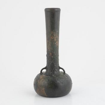 Hugo Elmqvist, patinated bronze, Stockholm, Art Nouveau, early 20th century.