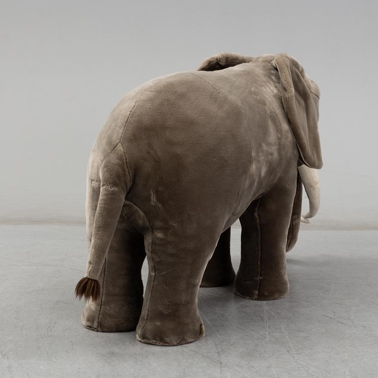 STEIFF, A 'Studio Elephant' stuffed animal, Germany, 1990's.