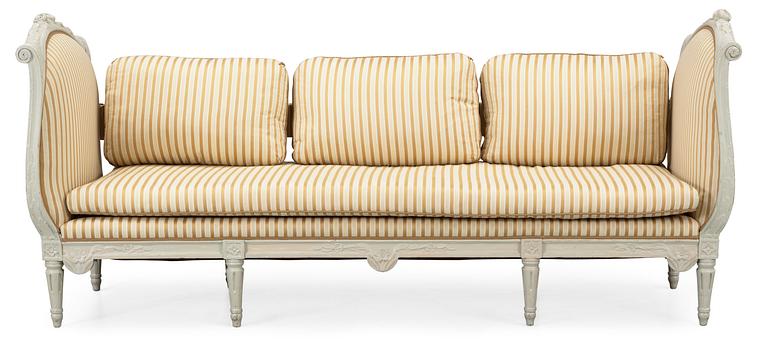 A Gustavian late 18th Century sofa.