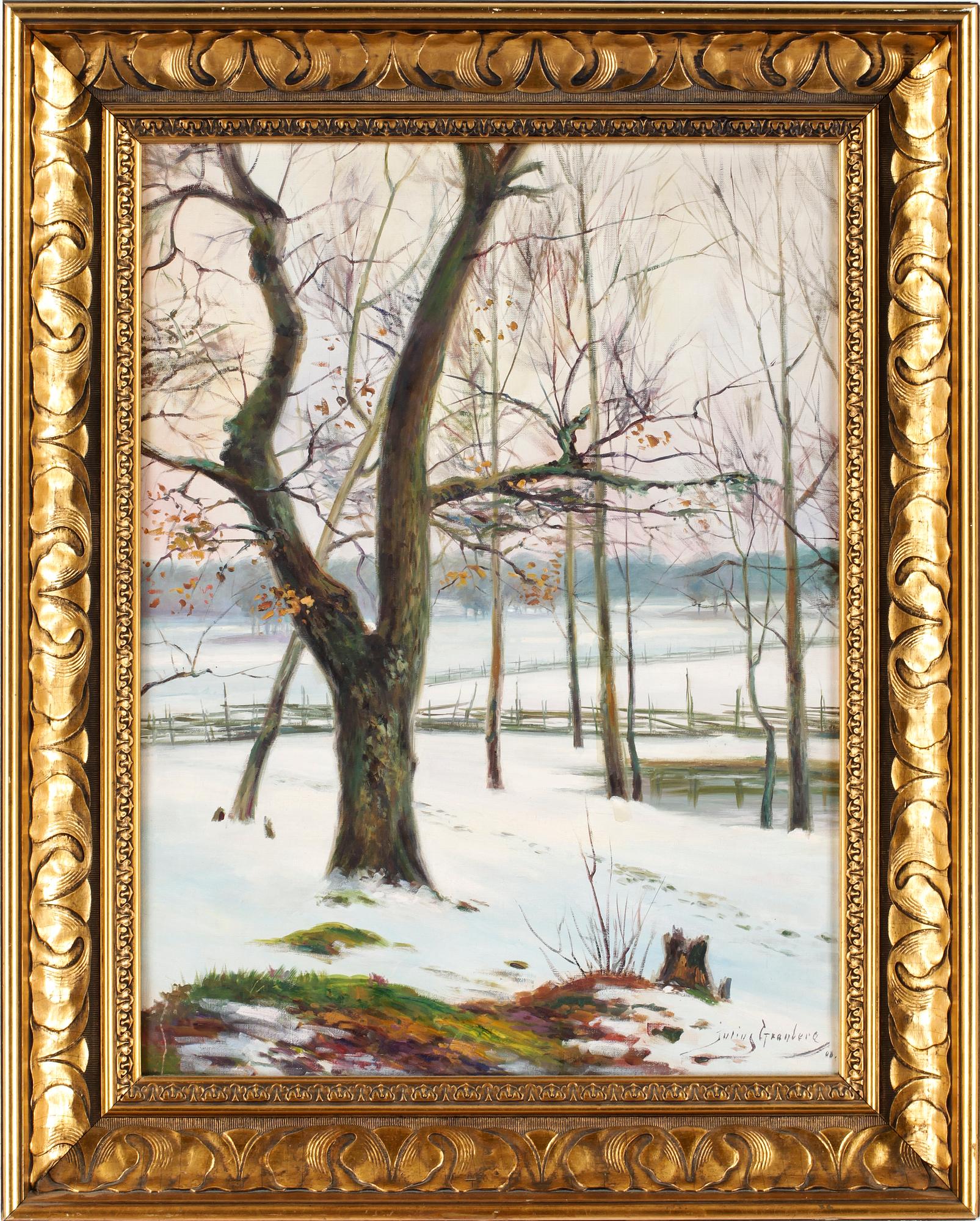 JULIUS GRANBERG, olja på duk, sign o dat-08.