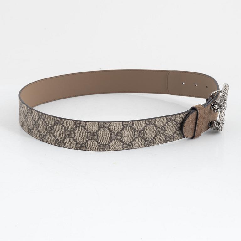 Gucci, skärp, "Dionysus GG Supreme belt". Strl 80.