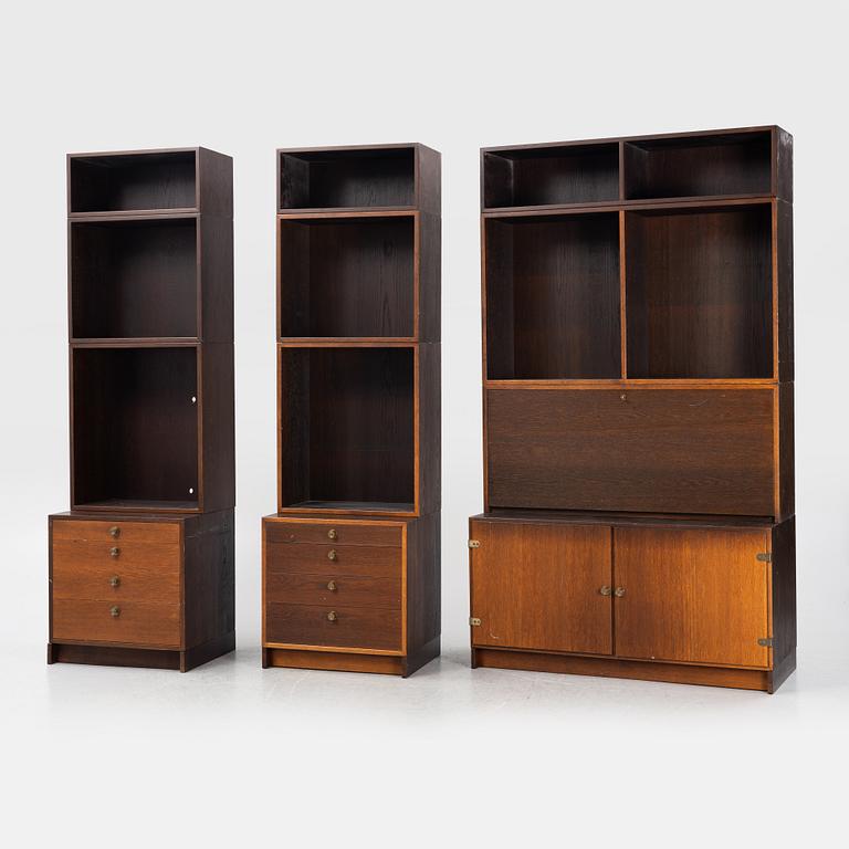 Børge Mogensen, shelving system with cabinets and drawers, "Öresund". Karl Andersson & Söner, second half of the 20th century.