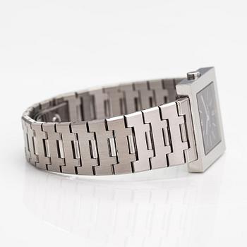 Bulgari, Quadrato, wristwatch, 29 x 29 mm.