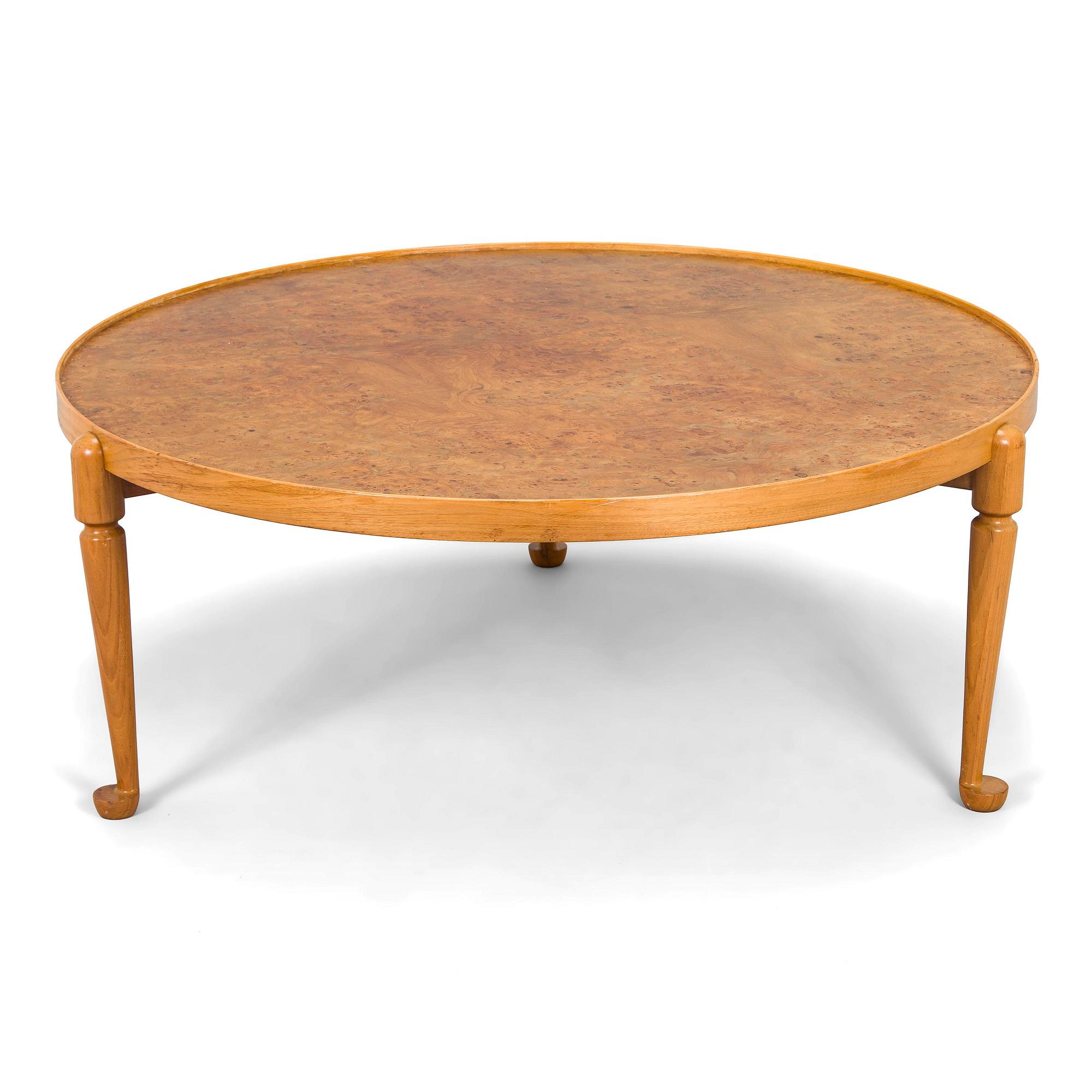 Josef Frank, a model '2139' coffee table, Svenskt Tenn, Sweden, before 1985.