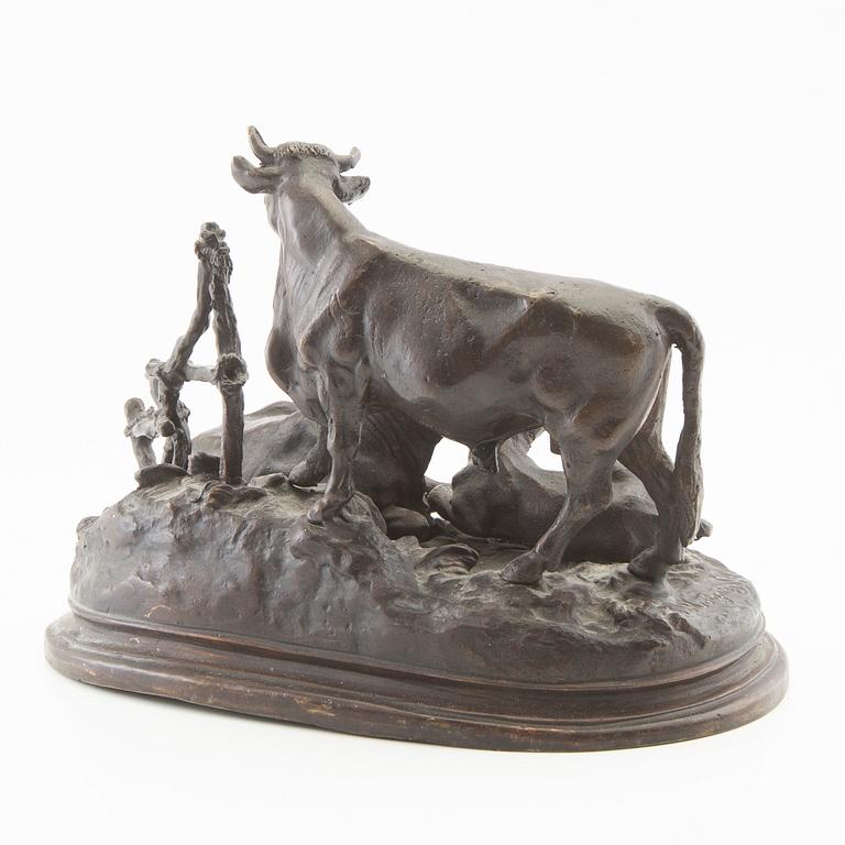 Jules Moigniez, efter vilande kor.