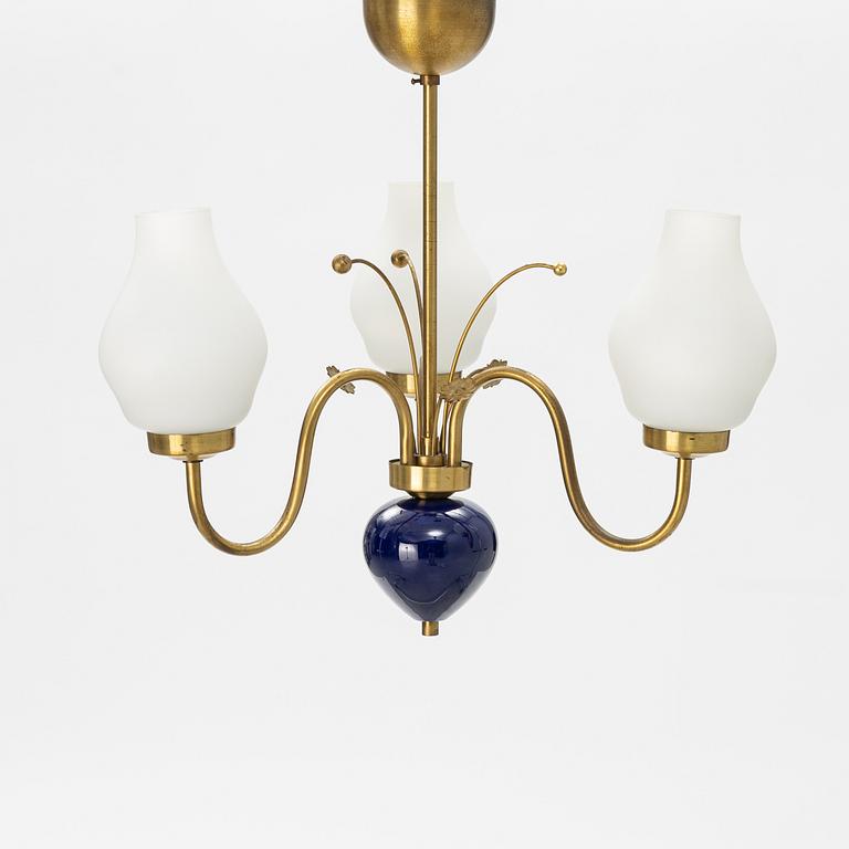 A Swedish Modern ceiling light, mid 20th Century.