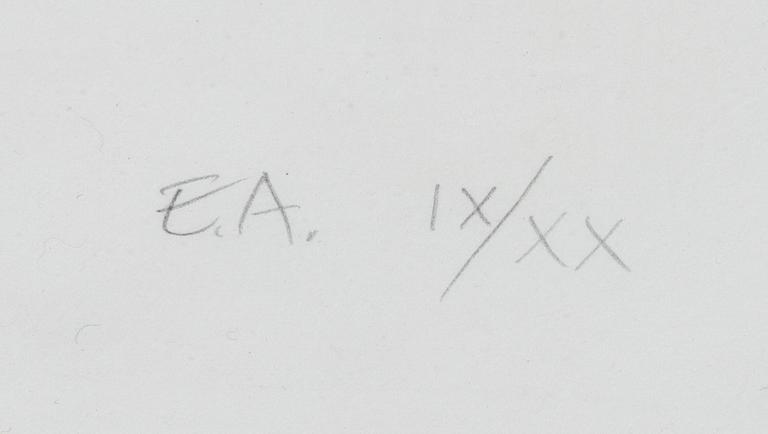 Yrjö Edelmann, "Floating paper objects".