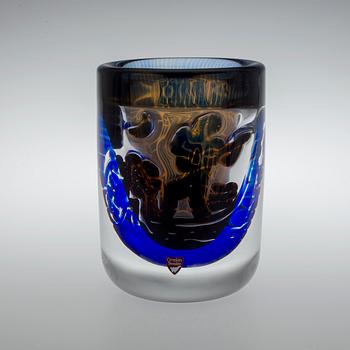 EDVIN ÖHRSTRÖM, Orrefors 1984. Vas, glas, Ariel.