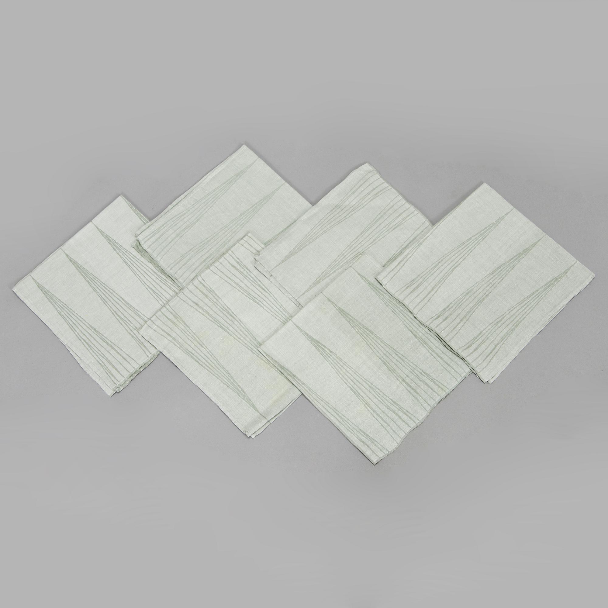 Dora Jung, A set of tablecloths and napkins, Tampella Oy and Klässbols Linneväveri Ab, second half of 20th century.