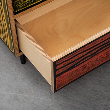 Sebastian Wrong & Richard Woods, "WrongWood solo drawerer cabinet", Established & Sons, 2007.