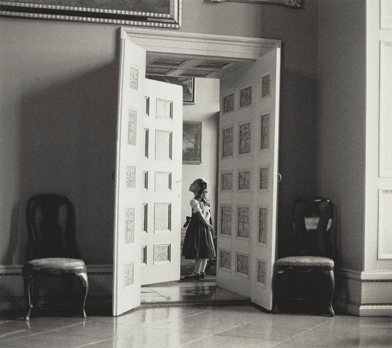Håkan Wretljung, "Kronprinsessan Victoria på Drottningholm slott", 1984.