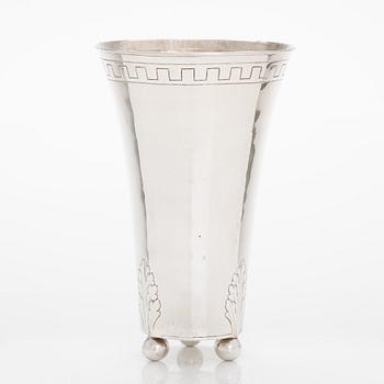 A 1920s silver vase, Taito, Helsinki.