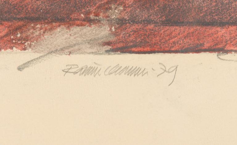 Raimo Kanerva, watercolour, signed and dated-79.