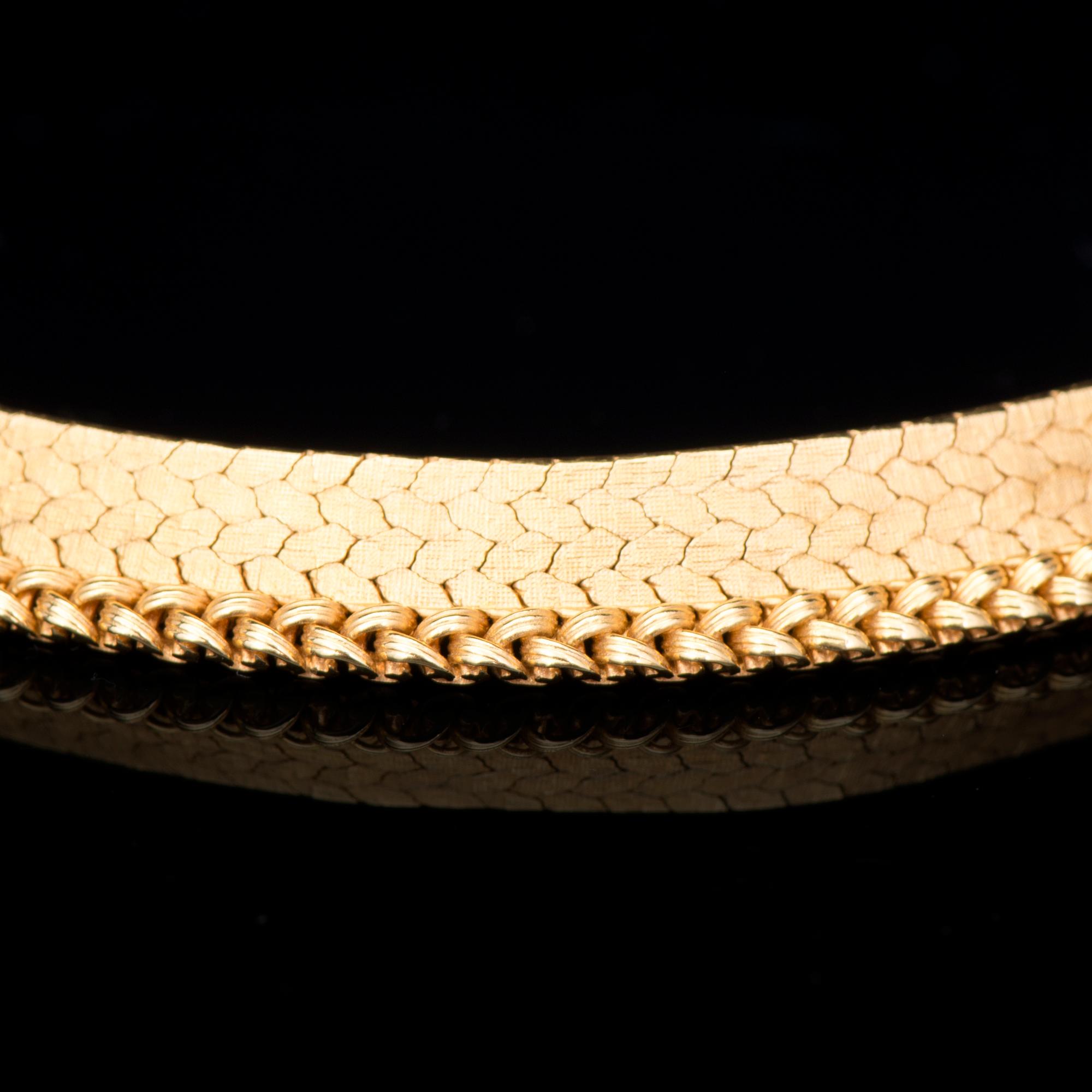 HALSSMYCKE, 18K guld. Frankrike.