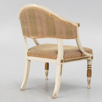 Bergère, 20th century, Late Gustavian style.