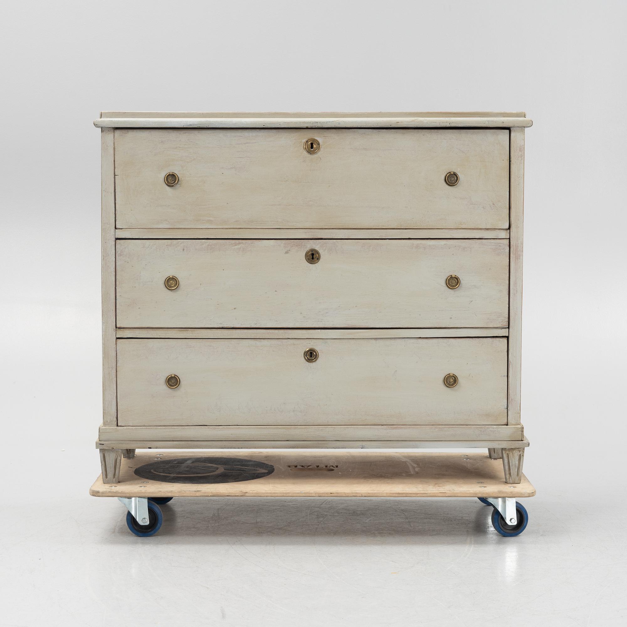 Byrå, sent 1800-tal.