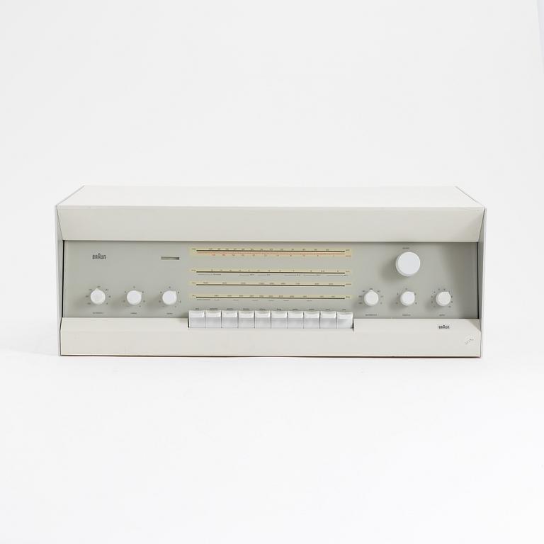 Dieter Rams, radio med förstärkare, modell "RCS 9-5", Braun, , formgiven 1961.