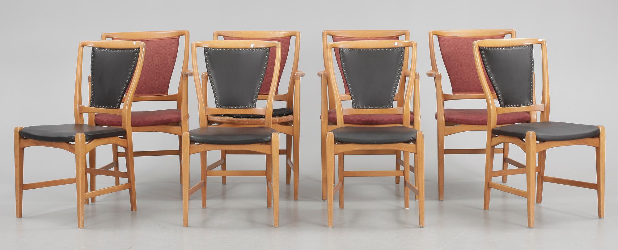 MATGRUPP, 9 delar, David Rosén, 1950/60-tal.