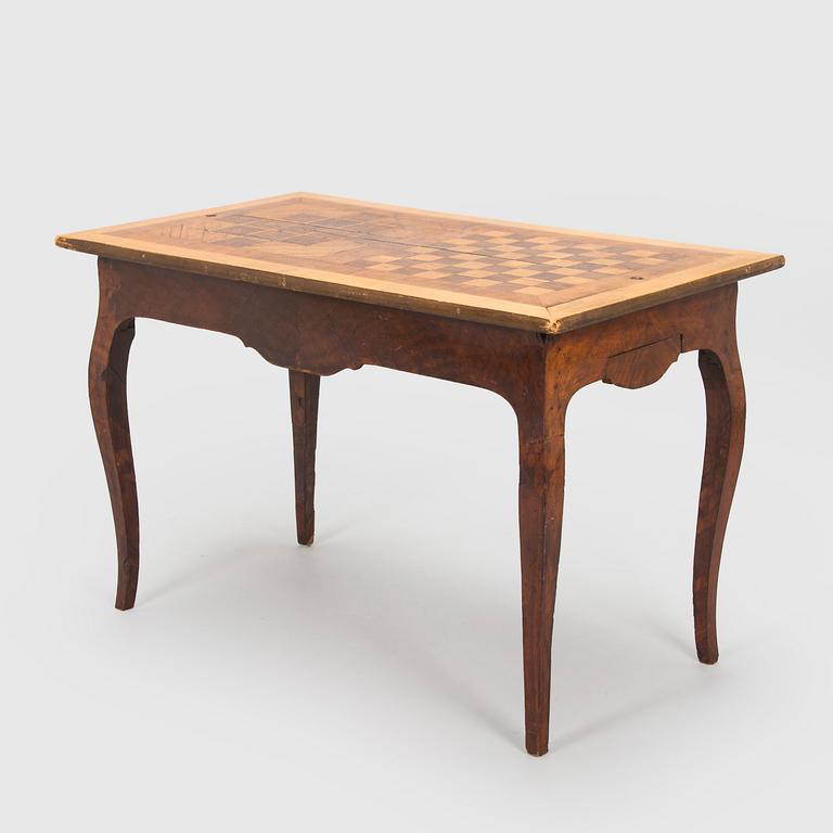 Spelbord, 1700-talets senare hälft. Rokoko.