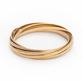 Cartier, rannerengas, "Trinity", 18K kultaa.