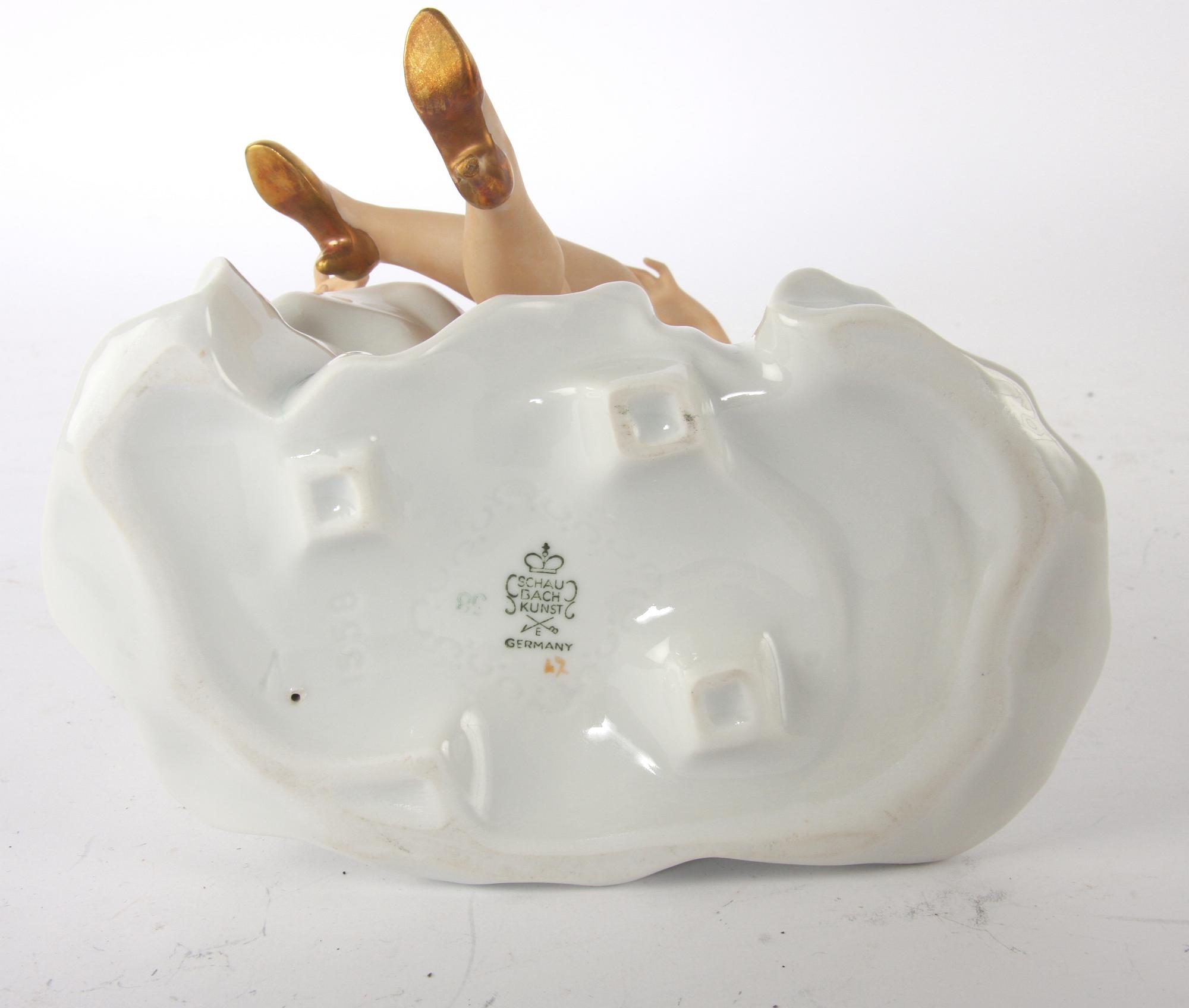 FIGURIN, porslin, Schaubach.