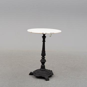 A No 31 cast iron garden table by Ludvigsbergs Werkstad, Stockholm, circa 1900.