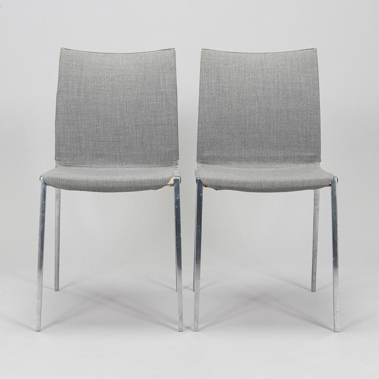 Roberto Barbieri, six 'Lia' chairs, for Zanotta, Italy.