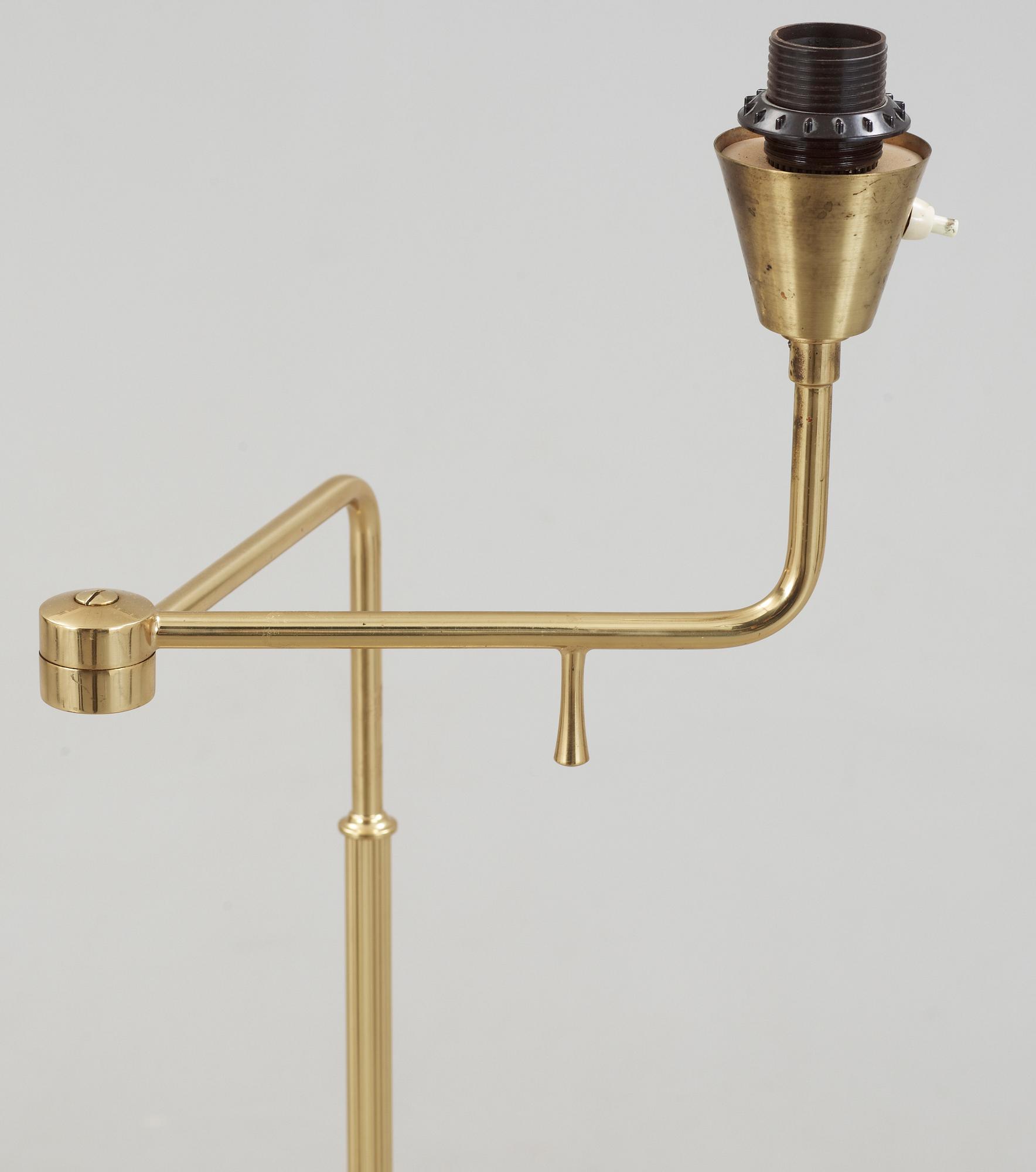 GOLVLAMPA, Armaturhantverk, Göteborg, 1960-tal.