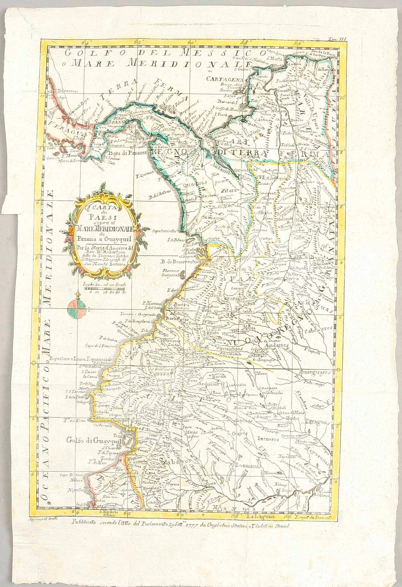 KARTA, Kitchin 1777.