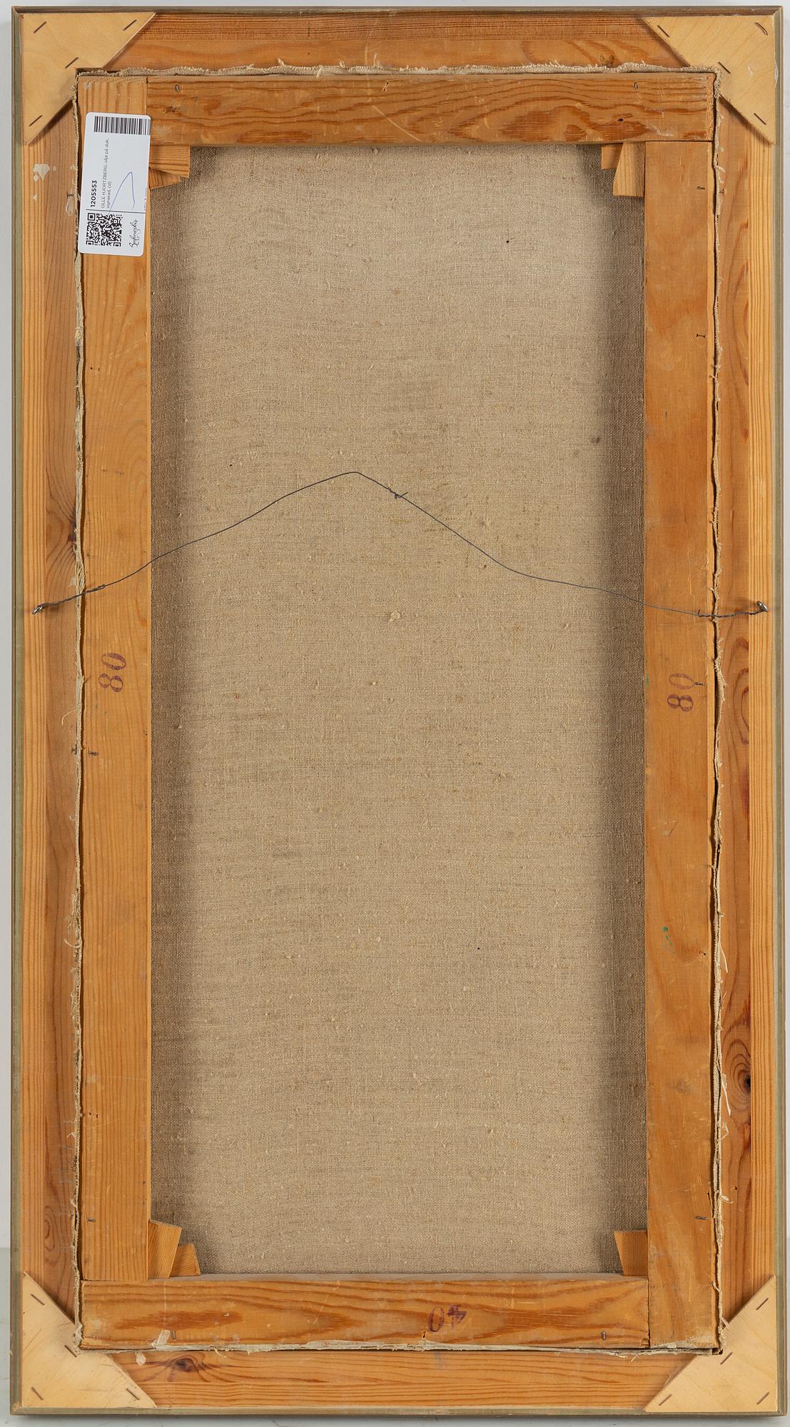 OLLE HJORTZBERG, olja på duk, signerad.