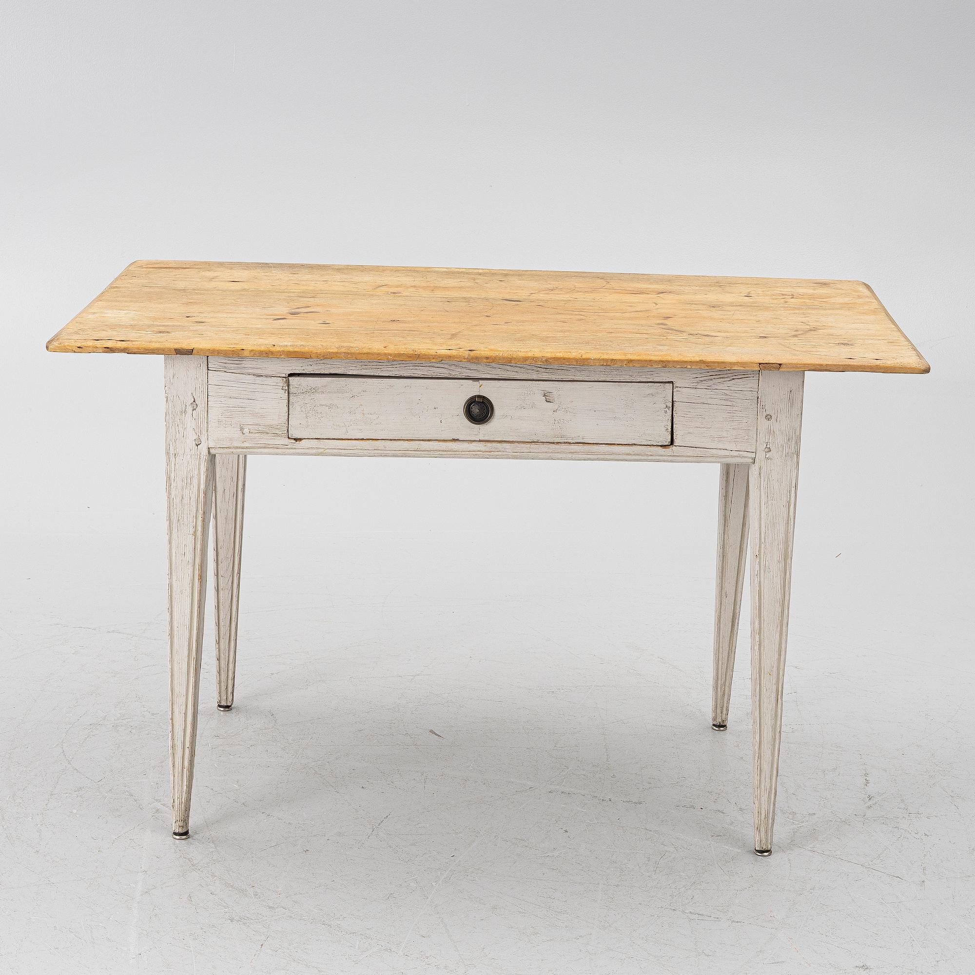 A 19th century table.