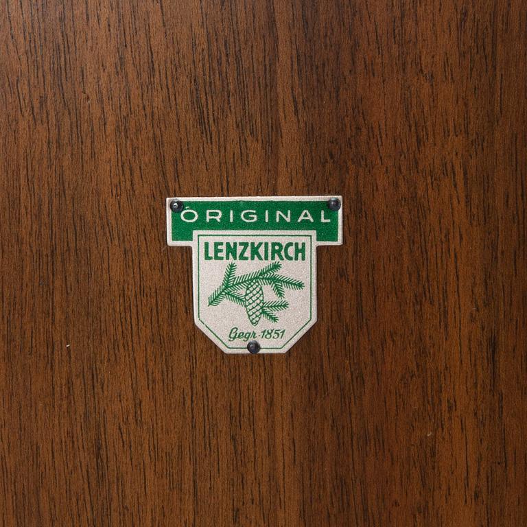 An Art Deco table clock, 1930's.