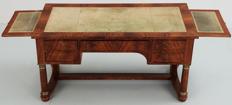 A French Empire first half 19th century writing table.