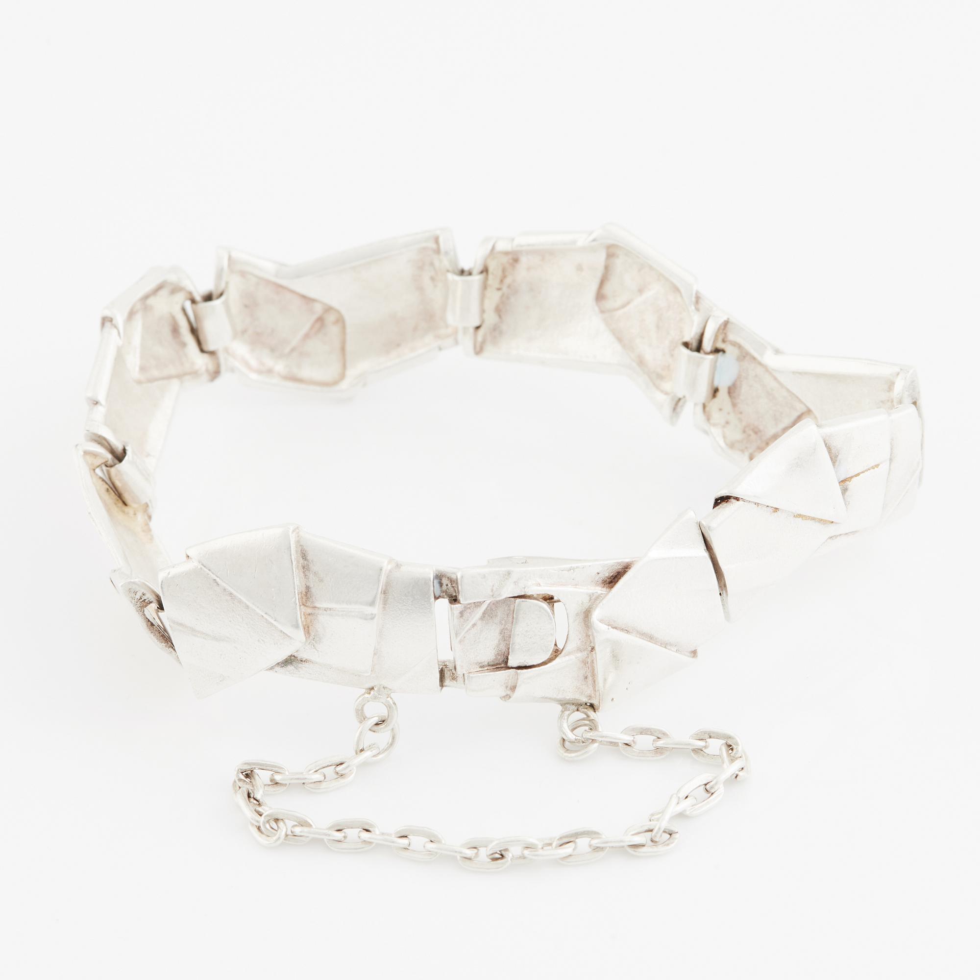 Zoltan Popovits, bracelet, "Origami",  sterling silver, Lapponia 2001.