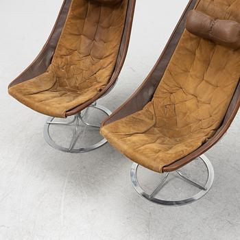 Bruno Mathsson, a pair of 'Jetson' easy chairs, Dux.