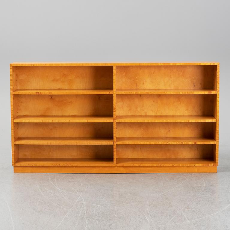 A 1940s birch veneered shelf.