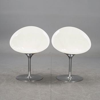 STOLAR, ett par, "Eros", Philippe Starck för Kartell, Italien.