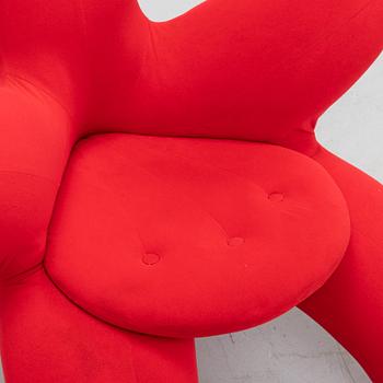 Masanori Umeda, a 'Getsuen' easy chair, Edra, Italy.