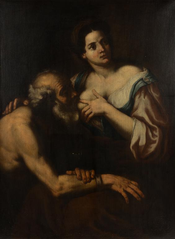Carl Johann Loth, follower of, "Caritas Romana".