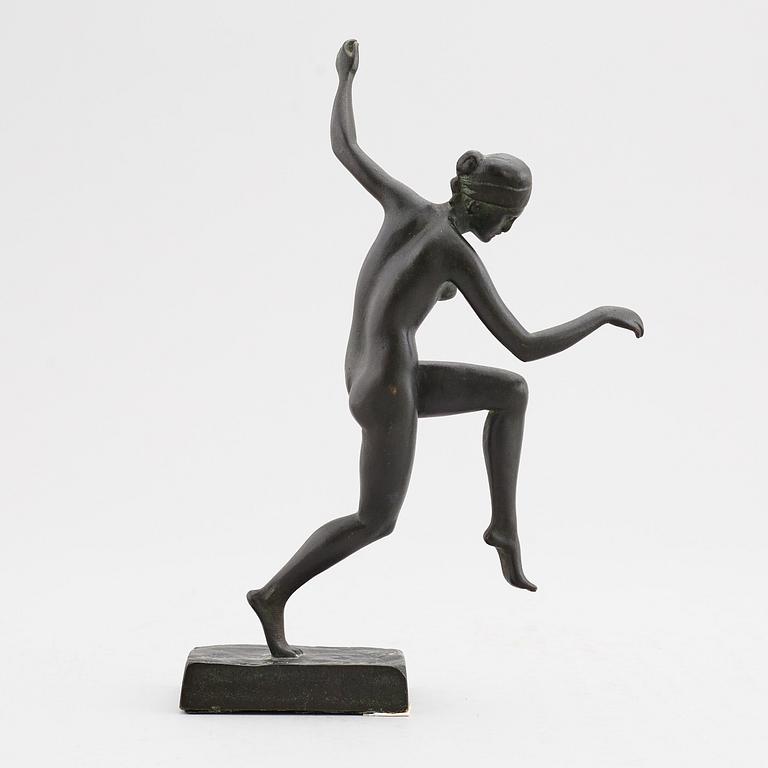 ARVID KNÖPPEL, Sculpture. Bronze. Signed and dated -24. Foundry mark. Height 20.5 cm.