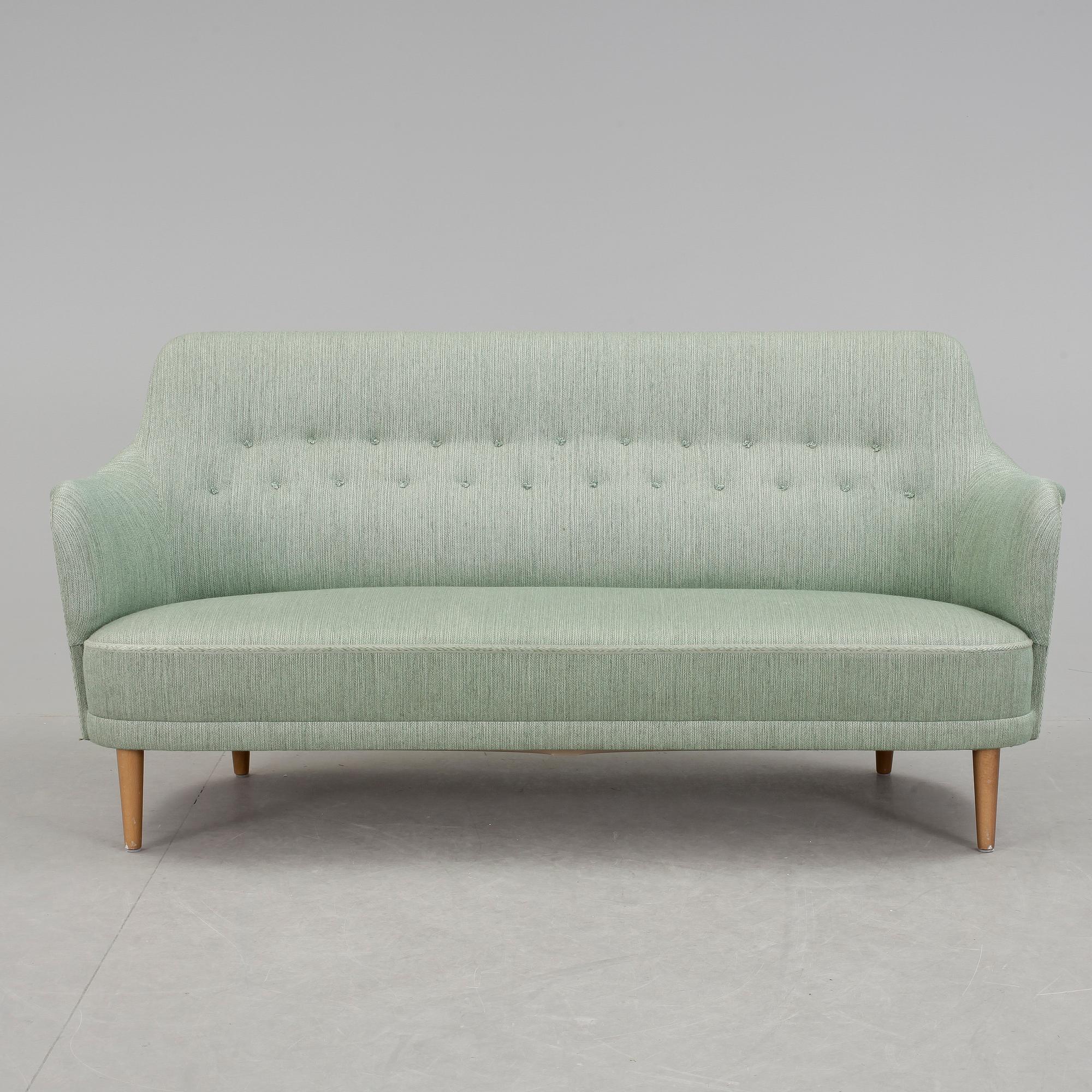 SOFFA, "Samsas", Carl Malmsten, O H Sjögrens Stoppmöbler, Tranås.