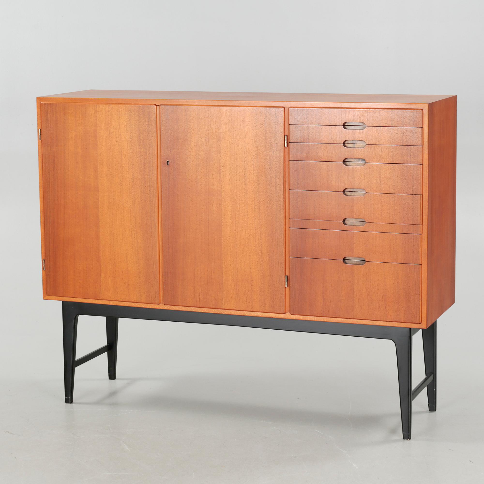 A sideboard by Kurt Karlsson, model "Mässan", for August Löfvings Möbelfabrik in Tibro, 1950s.