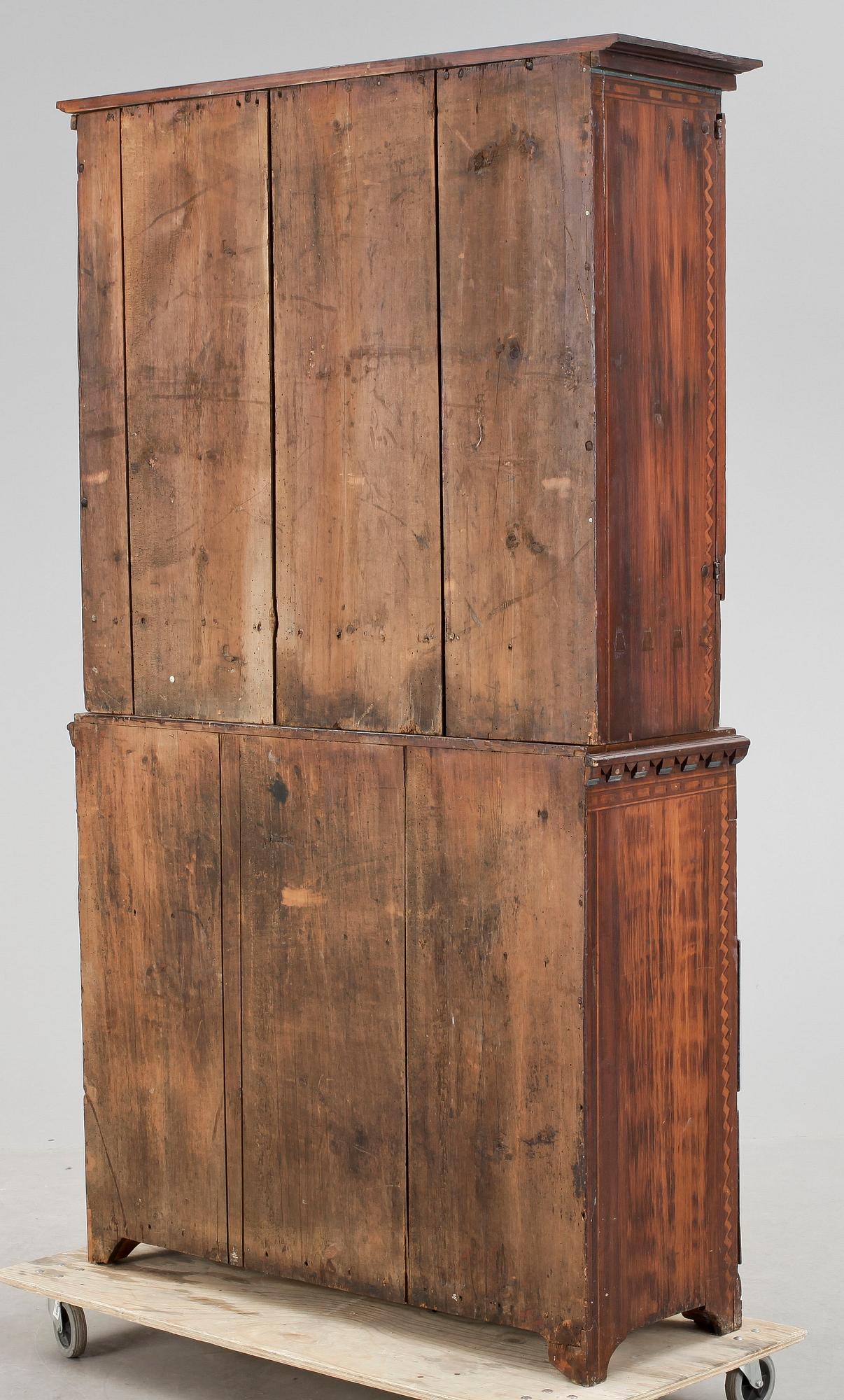 SKÅP, allmoge, 1800-tal.